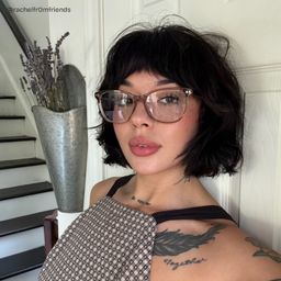 Marigold Rectangle Brown Glasses5