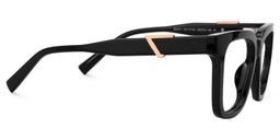 Molleda Square Black Glasses2