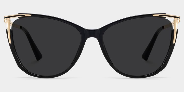 Yomary Black Cat eye Sunglasses