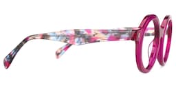 Henson Round Purple Glasses2