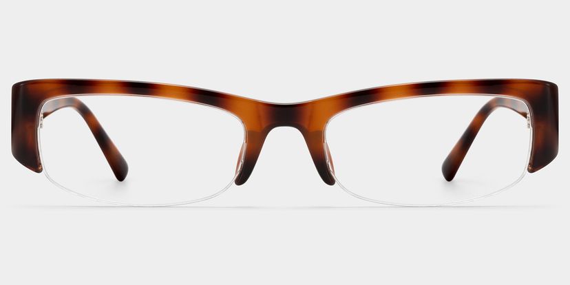 Trevor Tortoise Rectangle Glasses