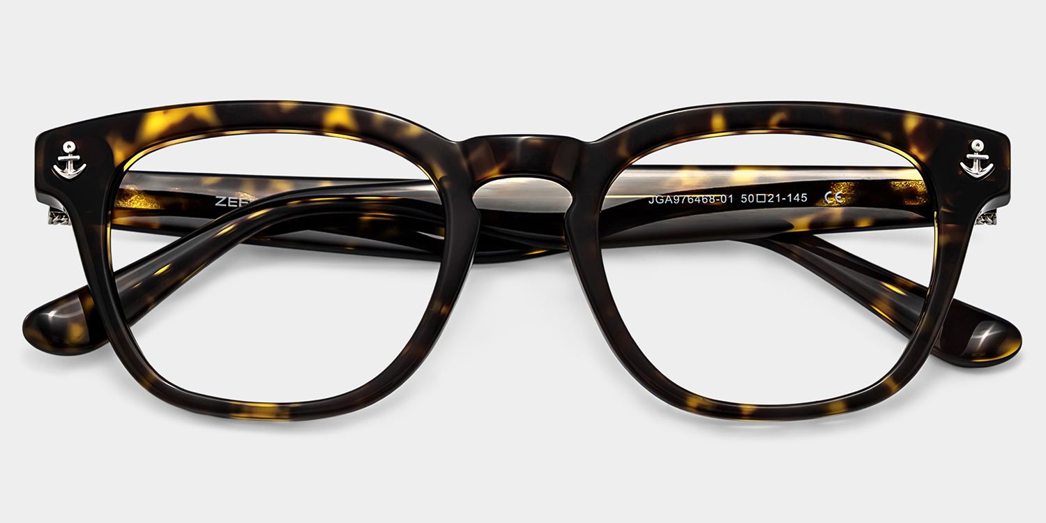 Pierce Tortoise Round Glasses Frames in Vintage Vibes | ZEELOOL2