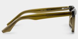 Fletcher Rectangle Brown Glasses3