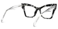 Jeanine Cateye Gray-Tortoise Glasses3