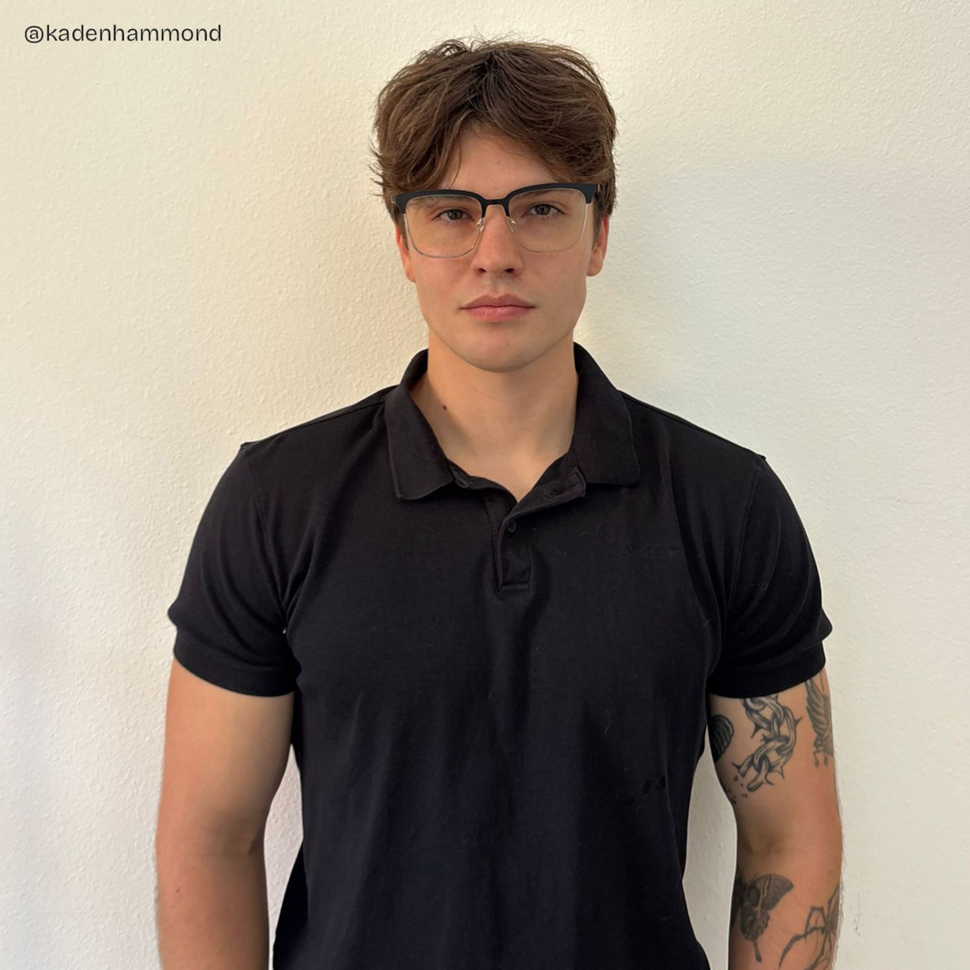 Cleo Black Gold Frame Glasses with Browline Frame Online | ZEELOOL6