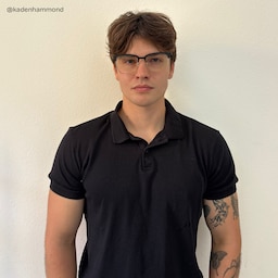 Cleo Browline Black Gold Glasses6