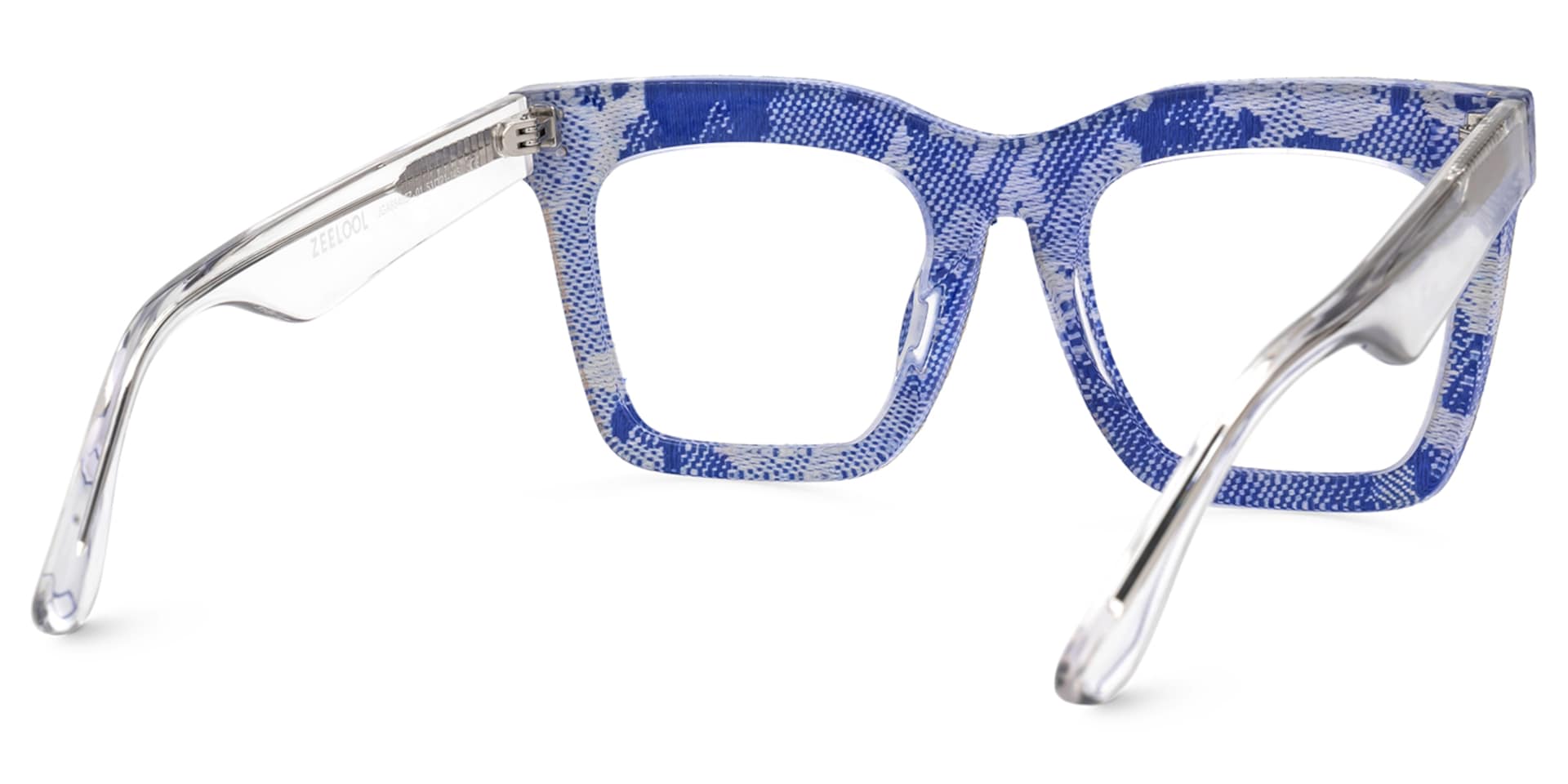 Navy Blue Eyeglass Frames With Square4