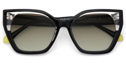 Burkes Butterfly Black Sunglasses1