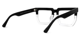 Daniela Rectangle Two-Tone Glasses4