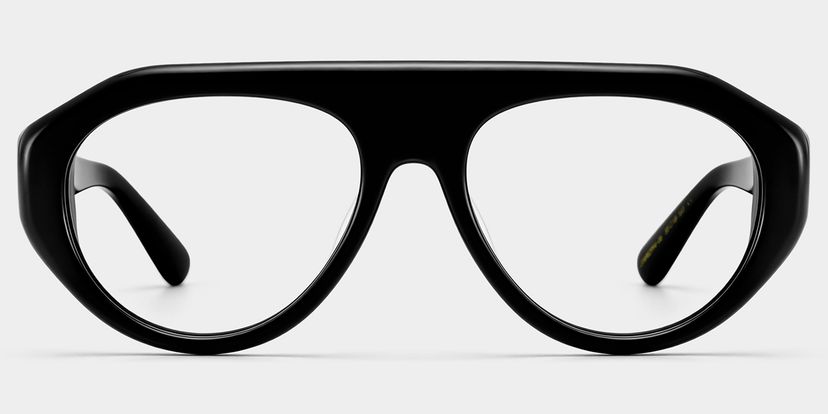 The Aviator Black Aviator Glasses
