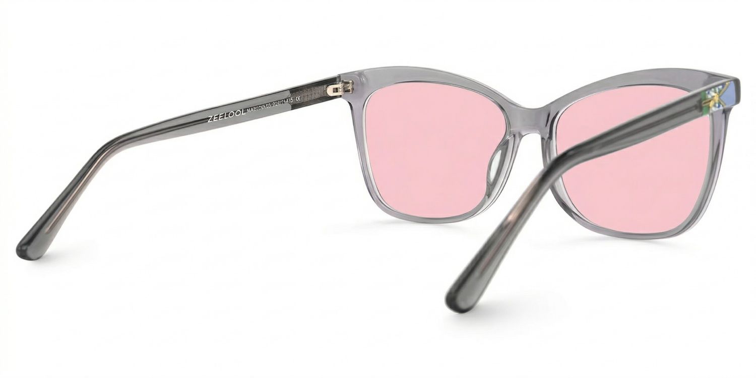 Alfred Tr90 Gray Butterfly Frame Sunglasses | ZEELOOL3
