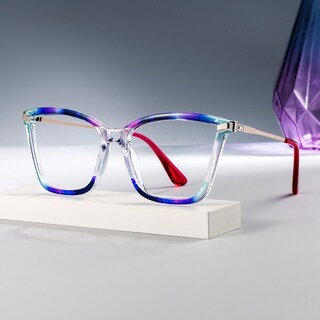 Stephens Cateye Black Glasses0