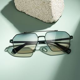 Casablanca Aviator Green Sunglasses0