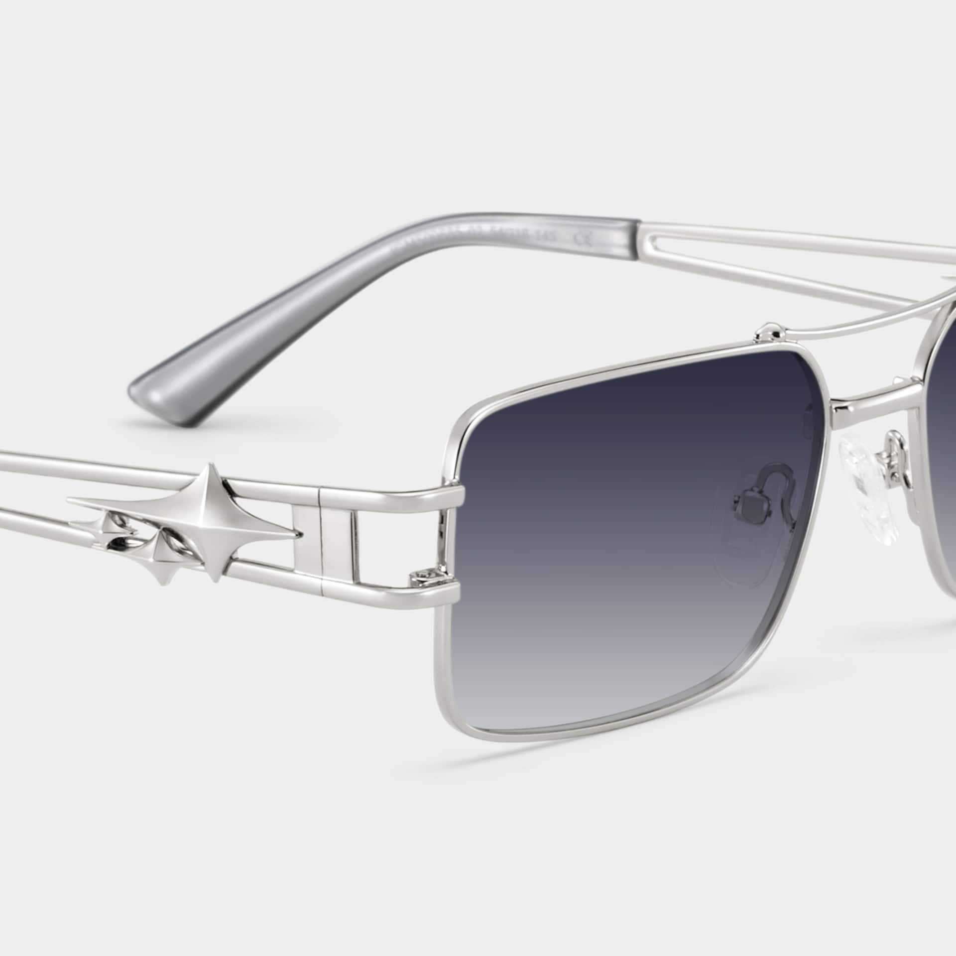 Eric metal aviator Frame glasses Glasses Online | ZEELOOL4