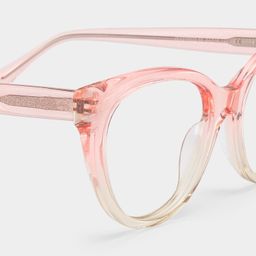 Kiera Pink Cat eye Glasses5