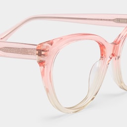 Kiera  Cat-eye Pink Glasses5