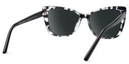 Farris Black Tortoise Cat eye Sunglasses3