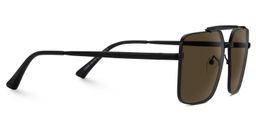 Alford Aviator Black Glasses2