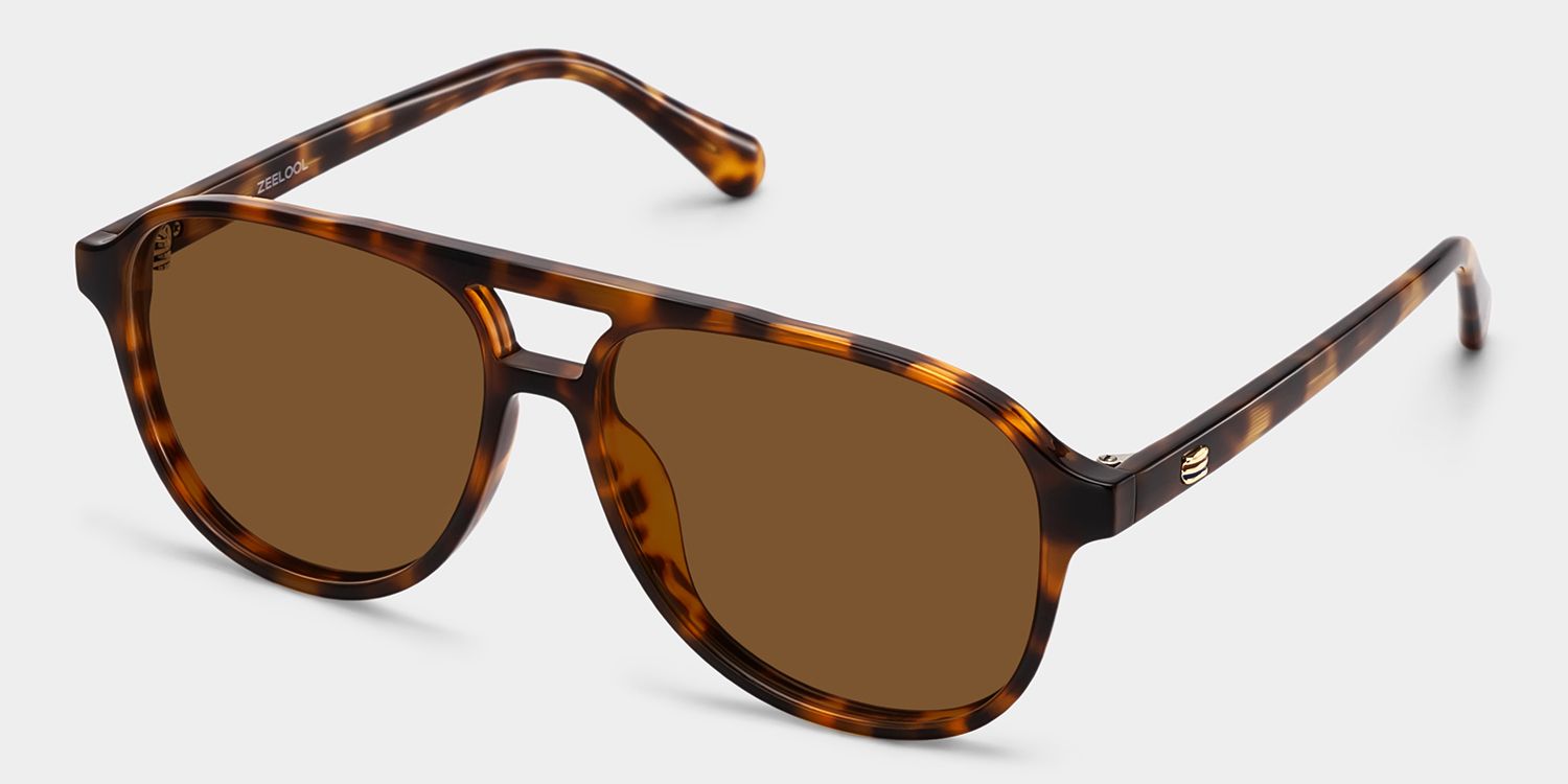 Luna Tortoise Aviator Glasses | Lightweight Athleisure2
