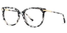Mailyn Marble Round Glasses4