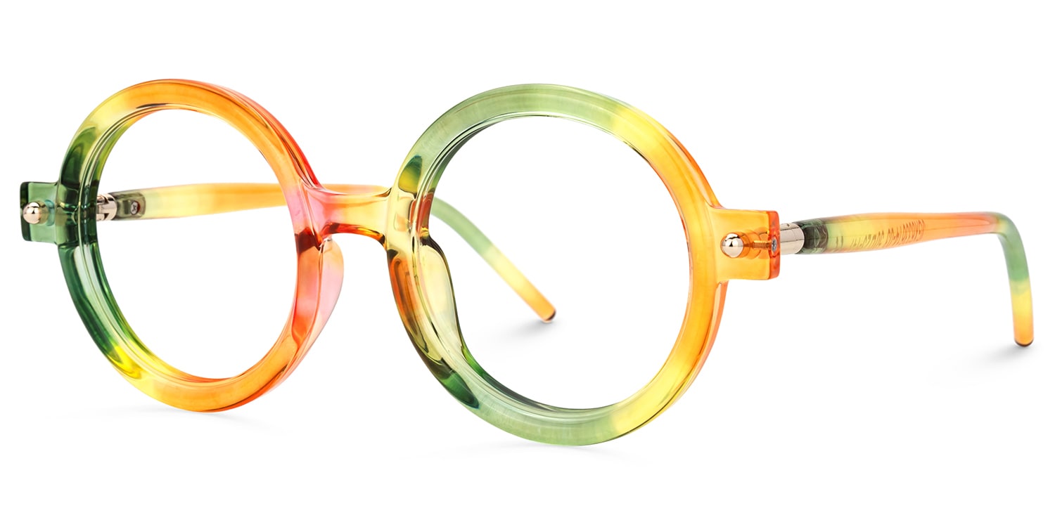 Rahman Round Multicolor Glasses1