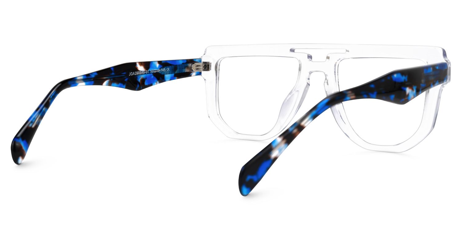 Aviator Montanez Clear Glasses deals -Zeelool Glasses