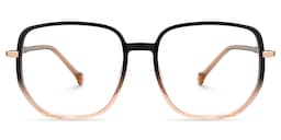 Joana Geometric Black Champagne Glasses1