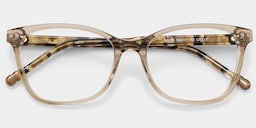 Marigold Rectangle Brown Glasses1