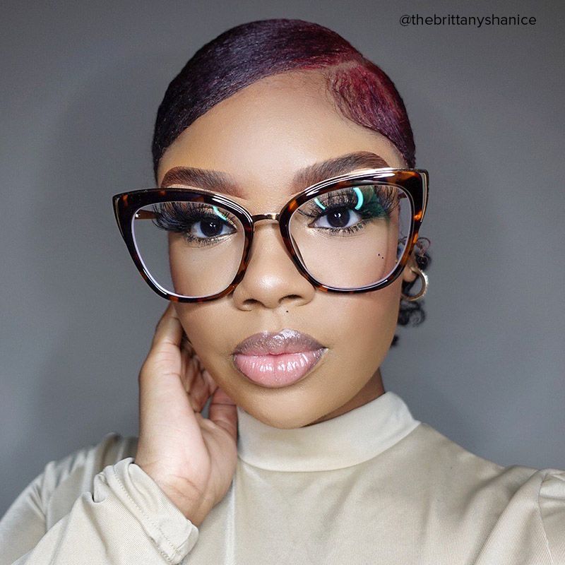 Ruiz Cateye Tortoise Glasses | Zeelool Glasses8