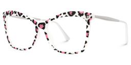 Isaebella Butterfly Animal Print Glasses1