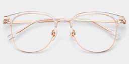 Naranjo Browline Clear Glasses2