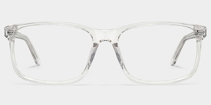 Connie Clear Rectangle Glasses