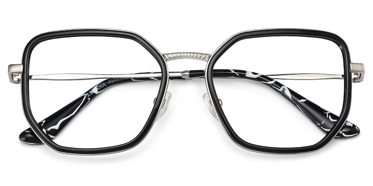 Levi Geometric Black Glasses