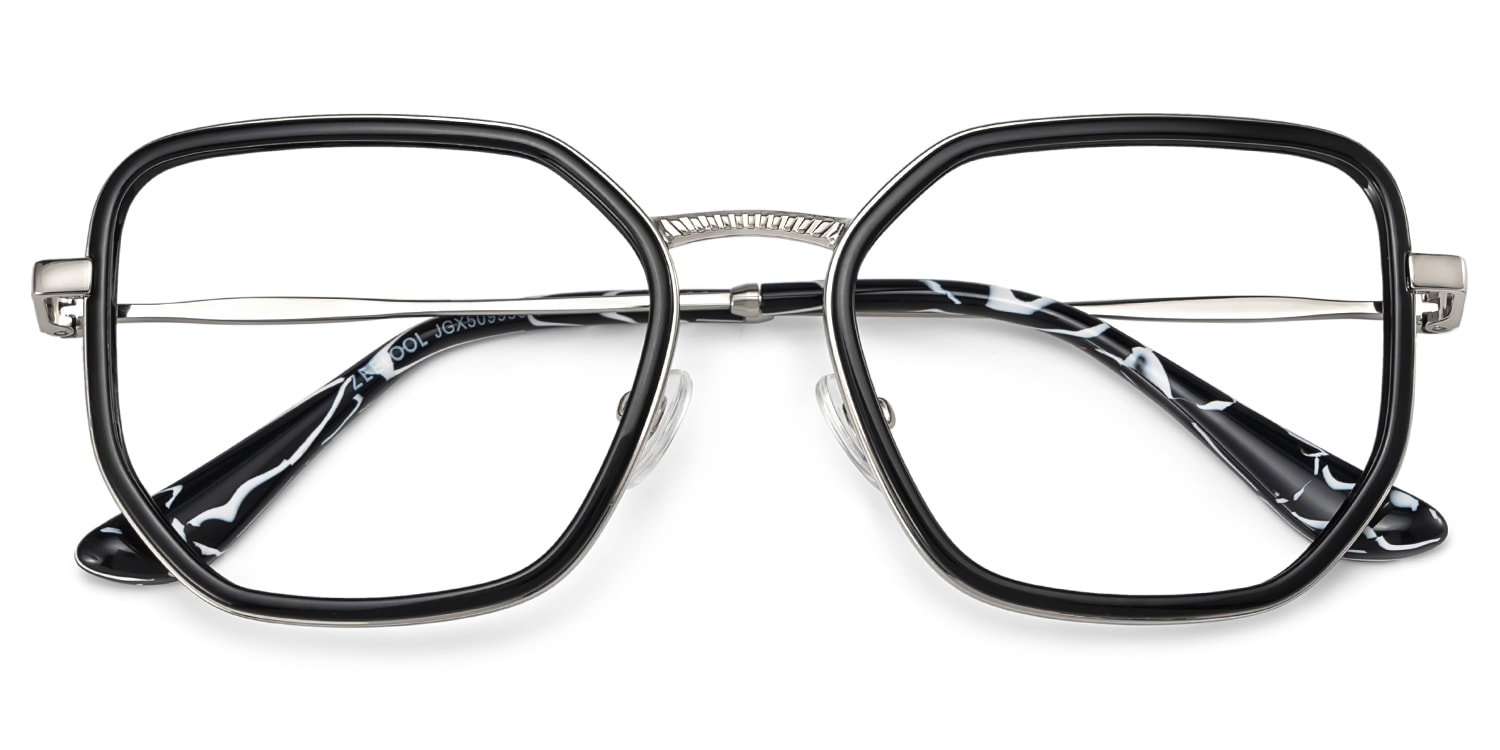 Levi Geometric Black Glasses2