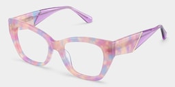 Skylar Butterfly Purple Glasses6