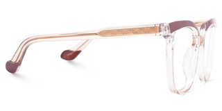 Tawana Square Purple Glasses2