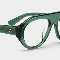 The Aviator Green Aviator Glasses5