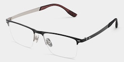 Brock Browline Black Glasses5