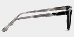 Travis Rectangle Black Glasses4