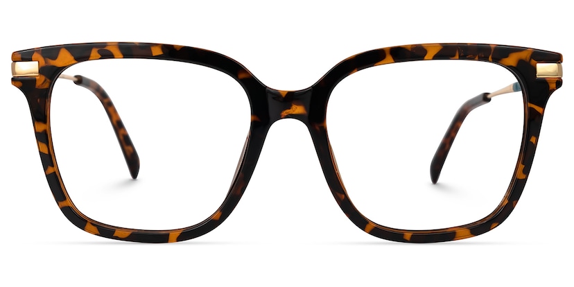 Jacqui Square Tortoise Glasses