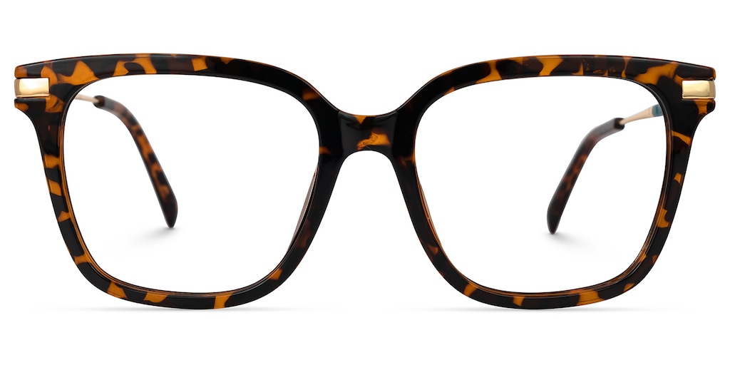 Jacqui Square Tortoise Glasses