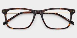 Eleanor Brown Rectangle Glasses2