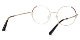 Rindy Round Brown Glasses3