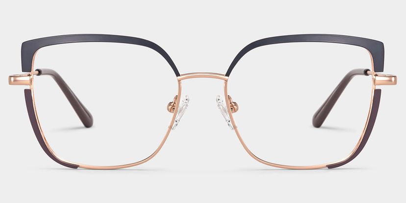 Grasso Two-Tone Rectangle Glasses