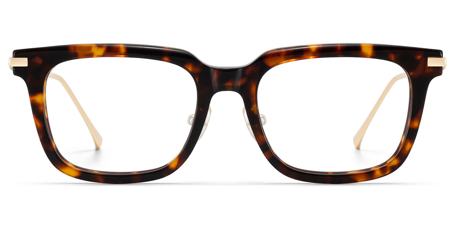 Rayne Square Glasses Eyeglasses in Tortoise Color | ZEELOOL