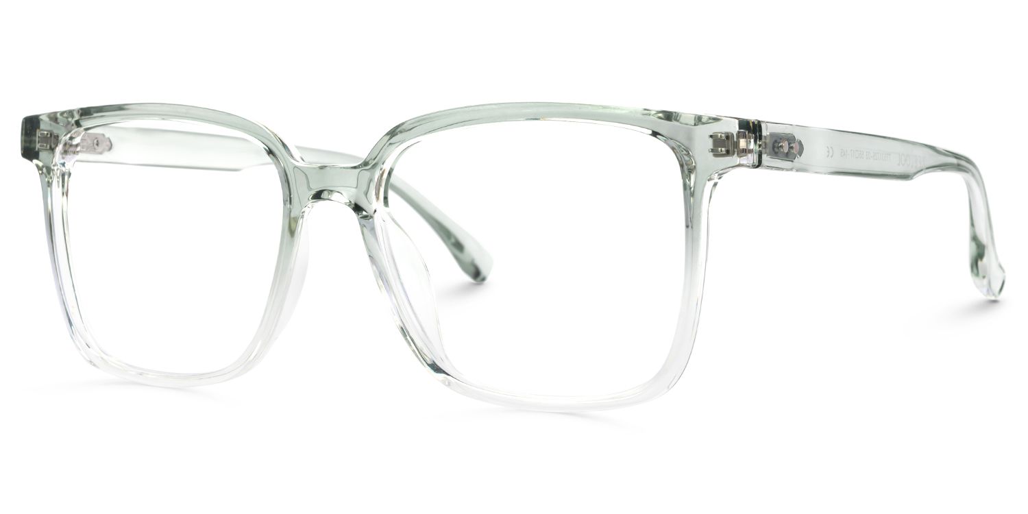 Contreras Square Green Glasses | Zeelool Glasses1