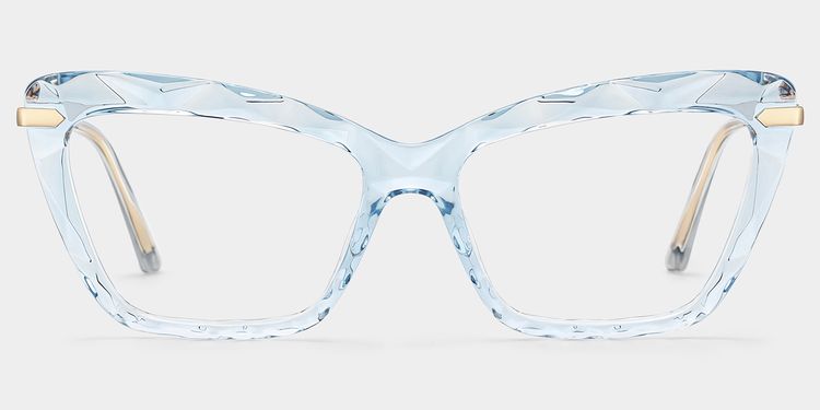 Juliet Cateye Light Blue Glasses