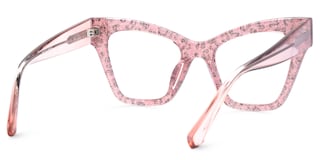 Ansyah Cateye Pink Leopard Glasses4