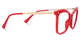 Isaebella Butterfly Red Glasses2