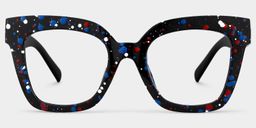 Malcolm Square Colorful Glasses0